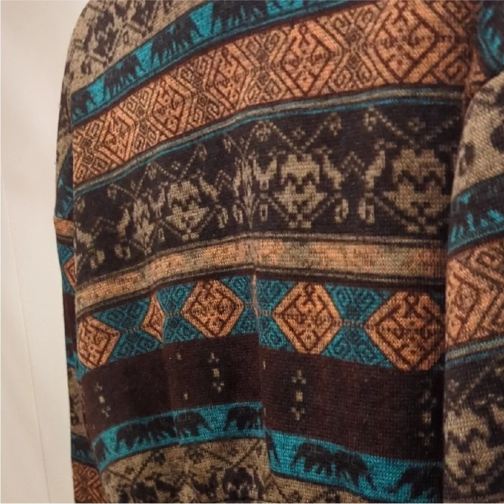 SOLD🛍Bundle sale🛍Zaful tribal cropped sweater small - Picture 4 of 7